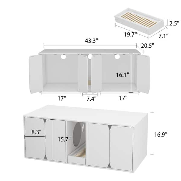 Obelix Kitchen Gadget Storage Box Drain Fresh-Keeping Box