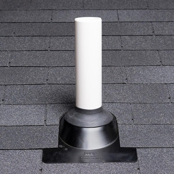 Oatey Aluminum No-Calk Flashing 3-in To 4-in x 15.5-in Aluminum Vent and Pipe Flashing Oatey Aluminum No-Calk Flashing 3-in To 4-in x 15.5-in Aluminum Vent and Pipe Flashing