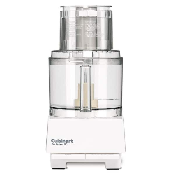 Cuisinart PRO Custom 11-Cup 2-Speed Classic White Food Processor with Pulse Control