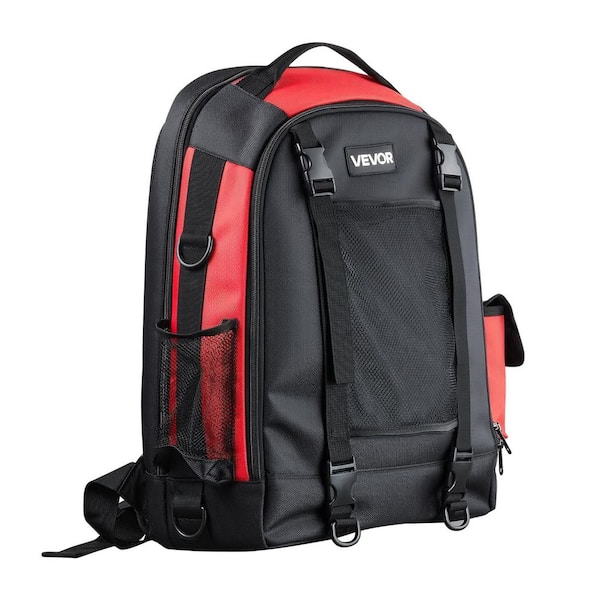 Welding Backpack, 25. 2L Welder Backpack for Tools and Helmet, 1,680D High-Density Polyester, Multi-Purpose Gear Storage