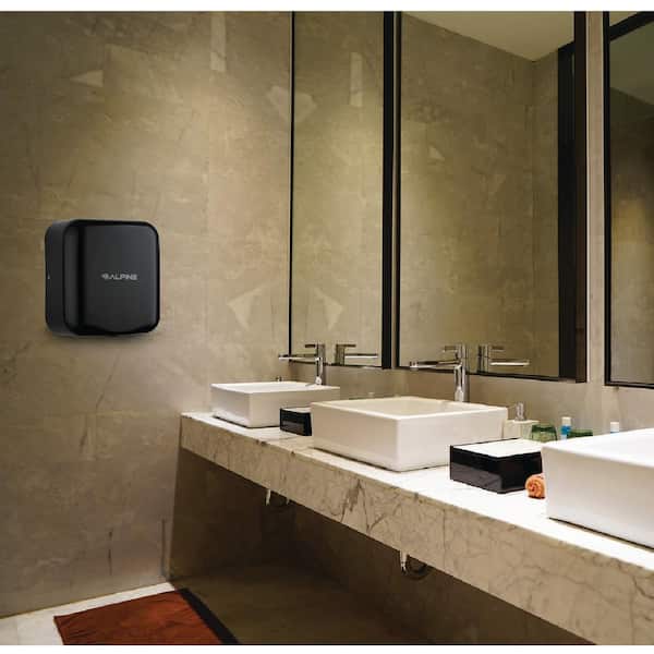 Hemlock Commercial Black Automatic High-Speed Electric Hand Dryer