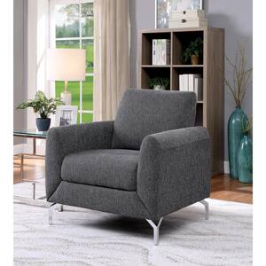 Louy Gray Upholstered Chair