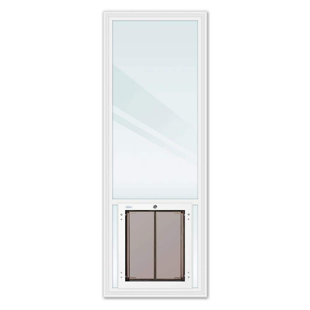 PlexiDor Lo E Glass French Dog Door Insert 24 x 66 in