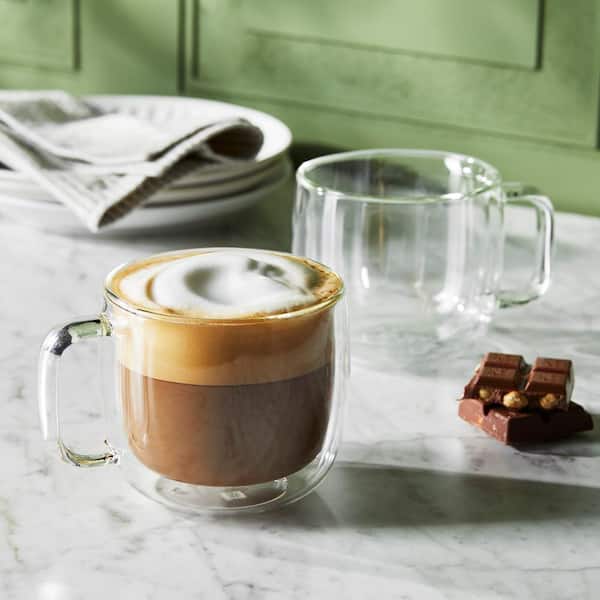 ZWILLING Sorrento Plus 2-pc Double-Wall Glass Cappuccino Mug Set