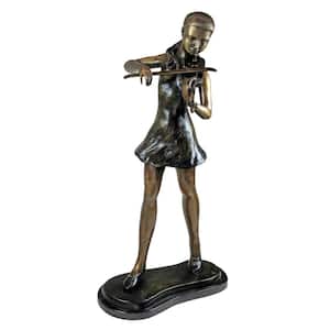 35.5 in. H The Young Violinist Estate Sculpture