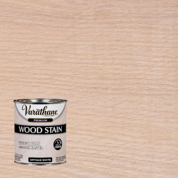 Varathane 1 qt. Antique White Premium Fast Dry Interior Wood Stain (2-Pack)