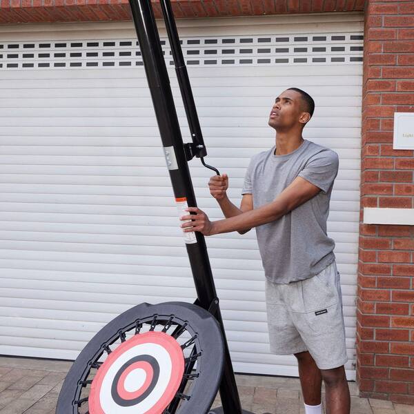 ♡HOOPEY♡  IE Sports Portable Basketball Hoop, Adjustable Height, 54&quot
