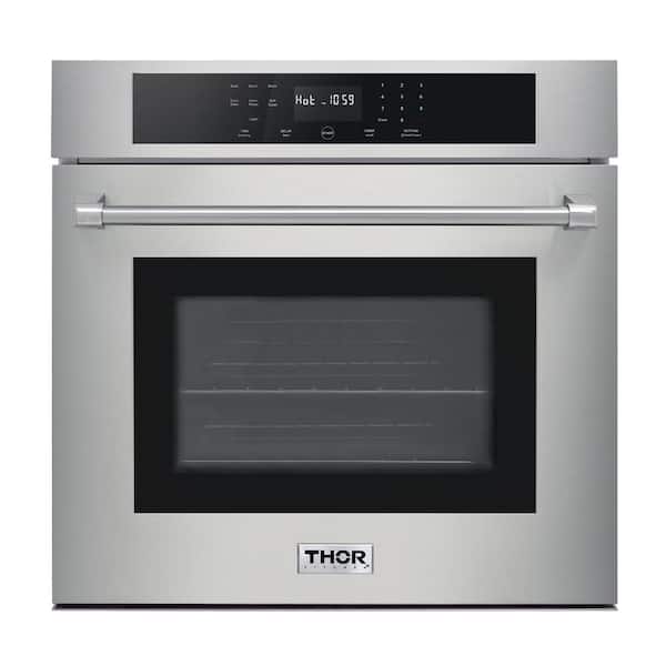 Thor Kitchen 30 in. Single Electric Wall Oven with Convection and Self-Cleaning in Stainless Steel