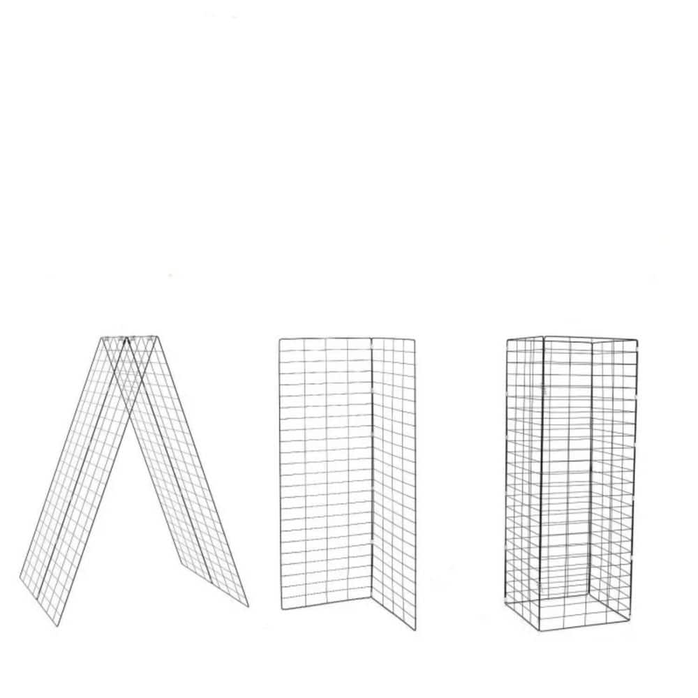 Outdoor 2-Pieces Foldable A-Frame Plant Support Kits and Accessorles 50.5 x