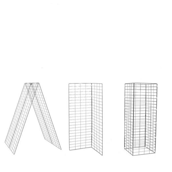 Outdoor 2-Pieces Foldable A-Frame Plant Support Kits and Accessorles 50.5 x 3 x 34 in. Green Kits and Accessories