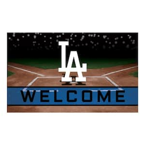 FANMATS MLB Los Angeles Dodgers Navy 2 ft. x 2 ft. Round Area Rug 18139 -  The Home Depot