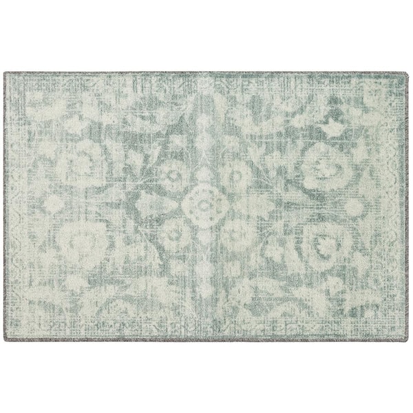 Mohawk Home Baikal Navy 2 ft. 6 in. x 4 ft. 2 in. Oriental Area Rug