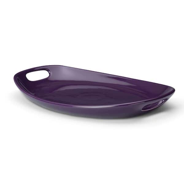 Rachael Ray Oval Platter in Purple