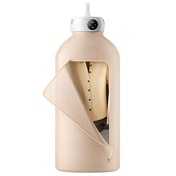 Portable Clothes Dryer, Clothes Dryer with Dryer Bag, PTC Heating and LED Display, Foldable Mini Dryer with 5-H Timer