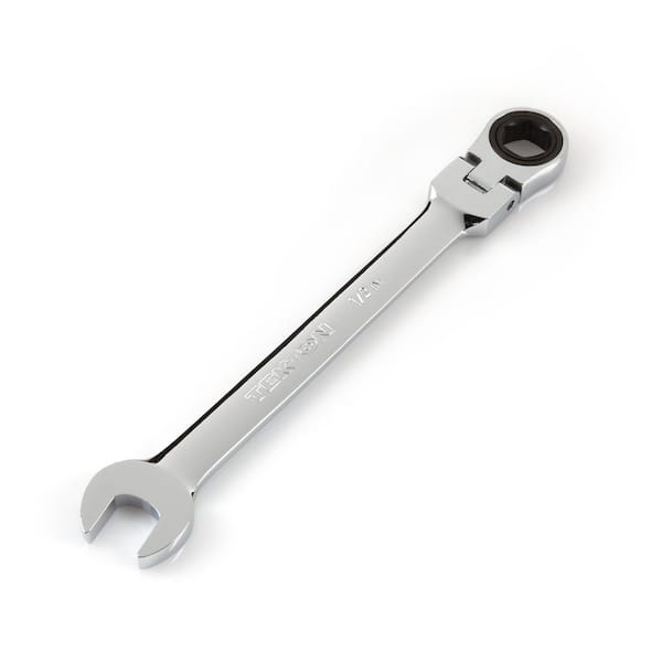 TEKTON 1/2 in. Flex-Head Ratcheting Combination Wrench