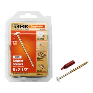 GRK Fasteners #8 x 2 in. Star Drive Low Profile Washer Head