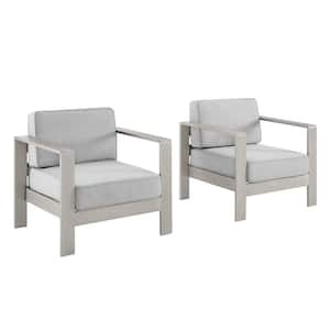 Kelten Anodized Grey Chair (Set of 2)