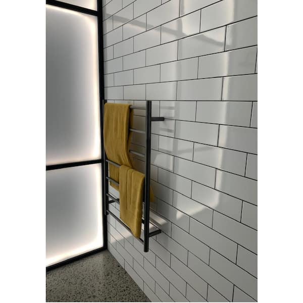 Ortonbath Wall Mounted Hot Towel Warmer for Bath Hardwired Heated