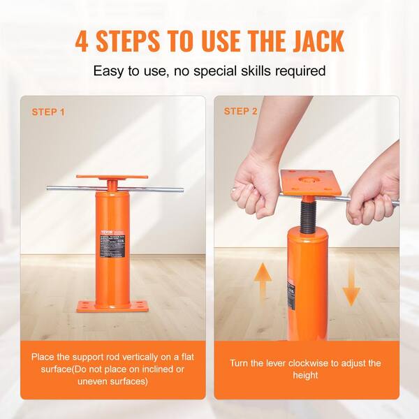 Beam Leveling Support Post 4 Pack Heavy Duty Adjustable Floor Jacks ...