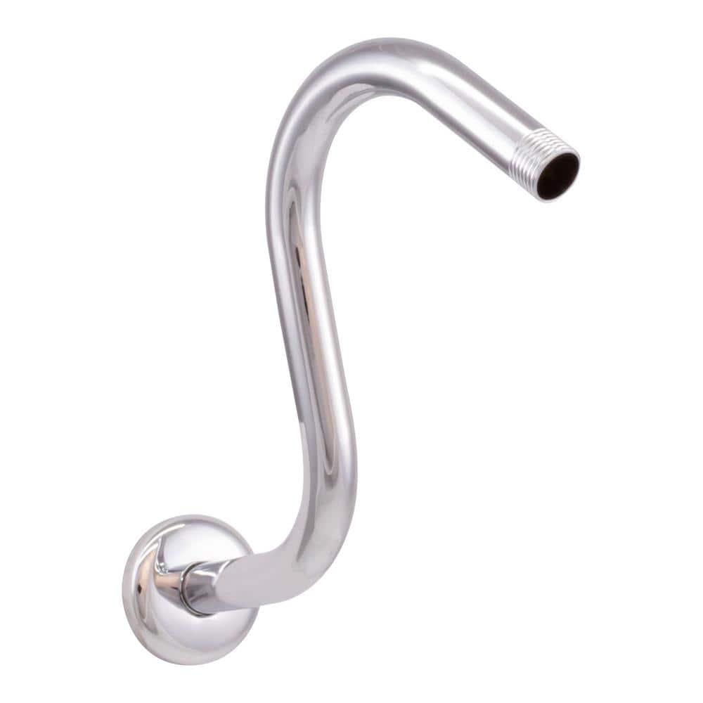 Large Round Chrome Wall Mounted 5-Function Shower Head