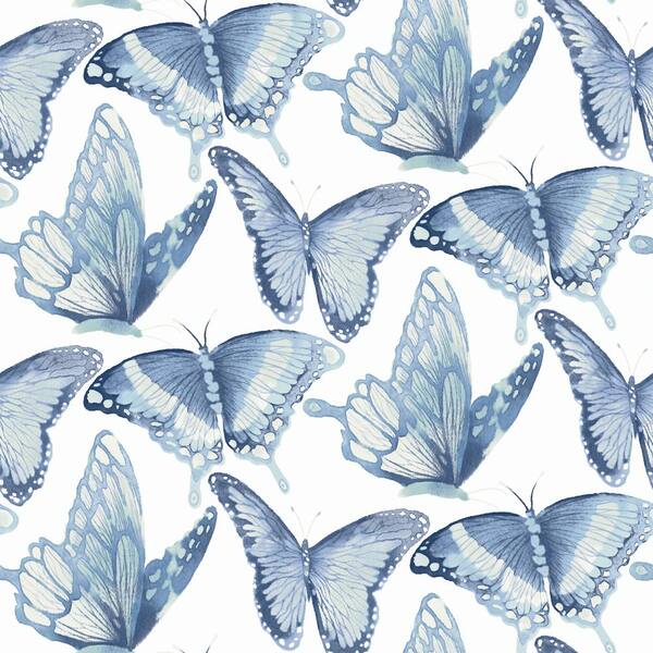 Chesapeake Pink Pips Blush Watercolor Brushstrokes Wallpaper Sample