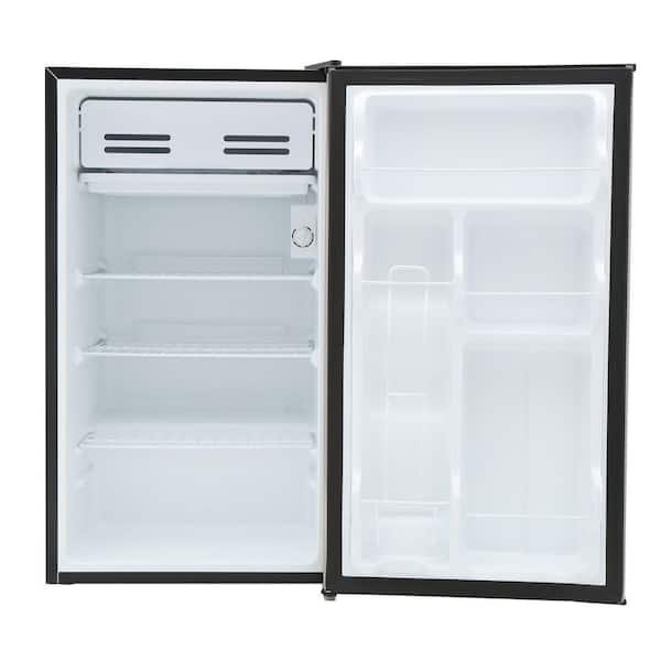 3.3 cu. ft. Mini Fridge in Stainless Steel, ENERGY STAR