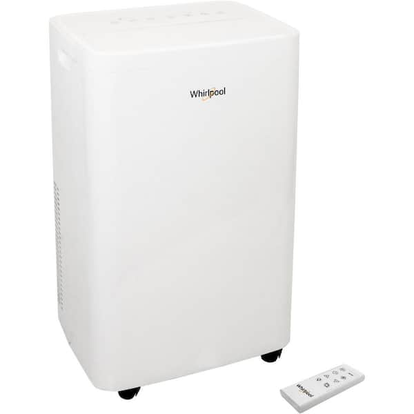 14,000 BTU (DOE) Portable Air Conditioner Dehumidifier for Living Room, 115V, Rooms up to 700 Sq. Ft. with Remote, White