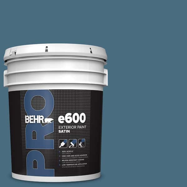 5 gal. #550F-6 Regatta Bay Satin Exterior Paint