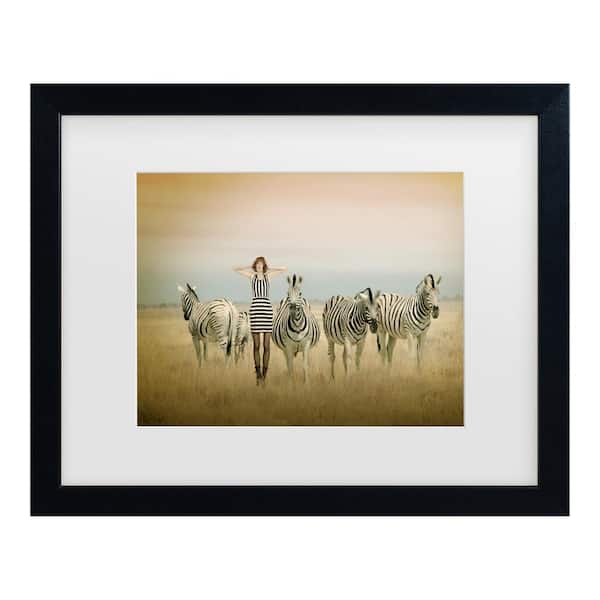 Trademark Fine Art Christine Von Diepenbroek Africa I Matted Framed Photography Wall Art 18 in. x 22 in.