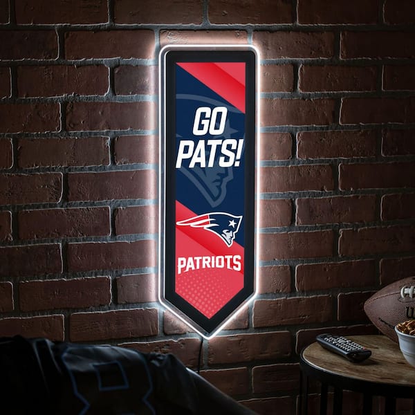 New England Patriots LED Wall Pennant