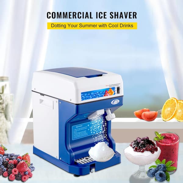 VEVOR Ice Crushers Machine 10576 oz./H Electric Snow Cone Machine Stainless  Steel Shaved Ice Machine 300W Ice Shaver Maker BBJ300KGH300WK10OV1 - The  Home Depot