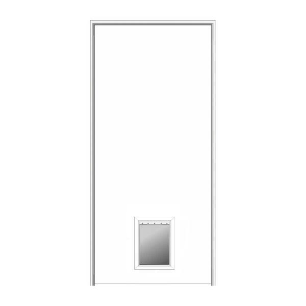 cat door in hollow core door