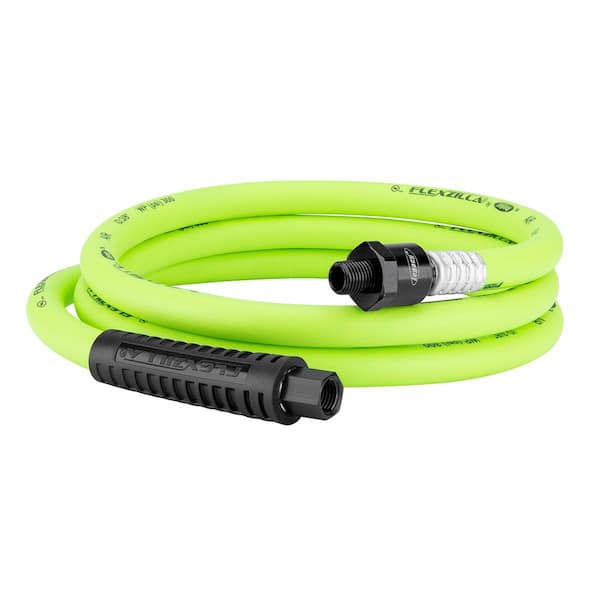 3/8 in. x 6 ft. Air Hose, Whip Hose with Ball Swivel