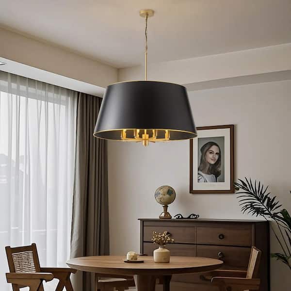 24時間限定タイムセール aiwen Modern 31.49 in. 8-Light Chandelier Industrial ライト・ランタン