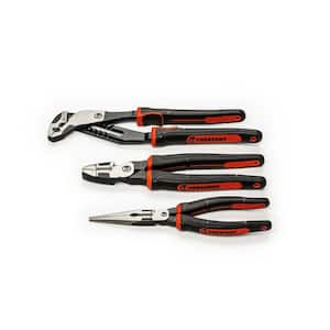 Z2 Mixed Pliers Set with Dual Material Grips (3-Piece)