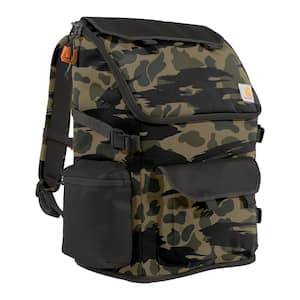 22.05 in. 25L Nylon Workday Backpack Blind Duck Camo OS