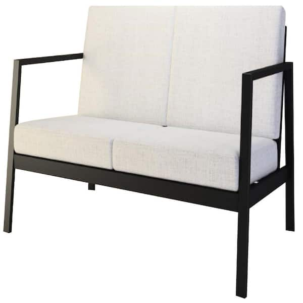 metal frame outdoor loveseat