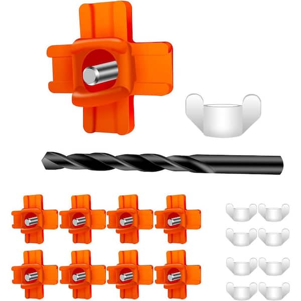 Chicken Waterer Nipple Horizontal Side Mount Automatic Drinker Leak Proof Design for Poultry 8-Pack Feed