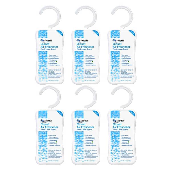 4 oz. Fresh Linen Closet Air Freshener (6-Pack)