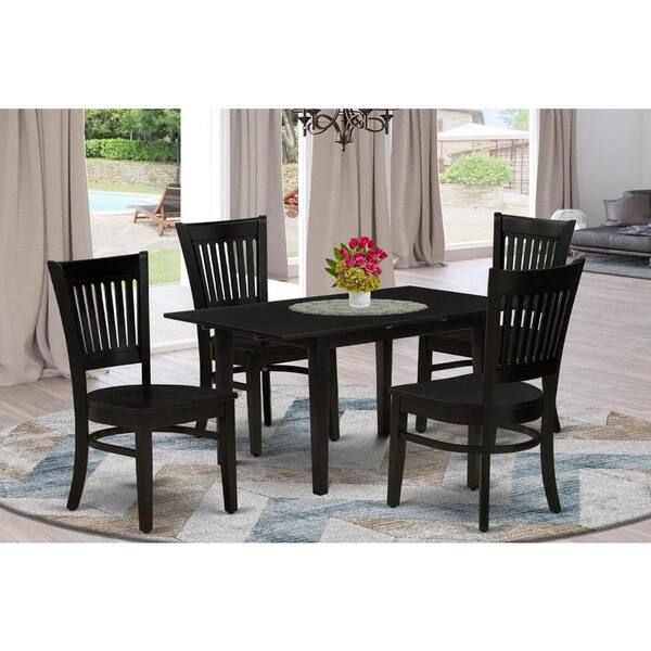 Black butterfly table and chairs discount