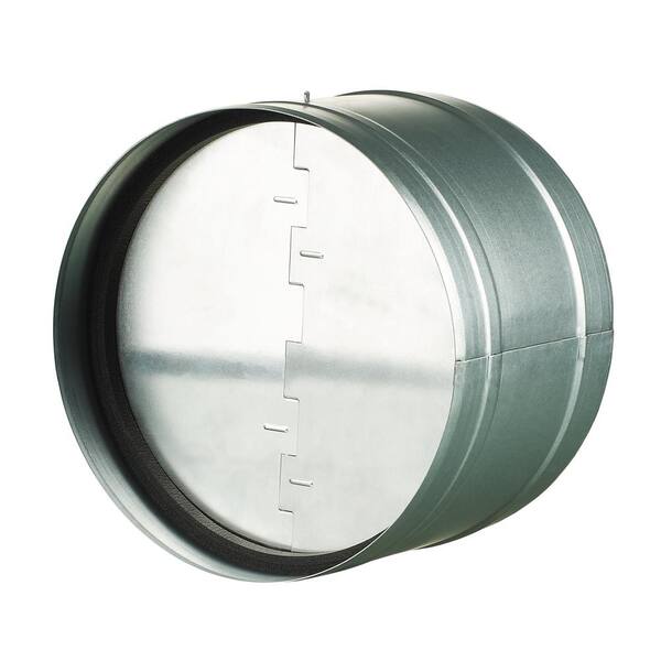 VENTS-US - 8 in. Galvanized Back-Draft Damper with Rubber Seal
