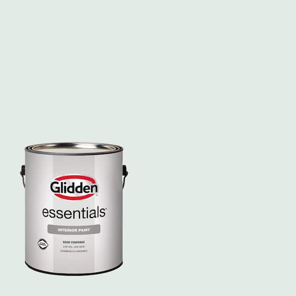 Glidden Essentials 1 gal. PPG1231-1 Hallowed Hush Flat Interior Paint