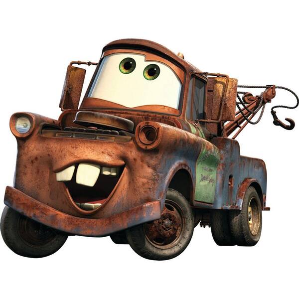 Fathead 50 in. x 37 in. Mater from Cars Wall Decal