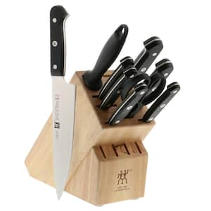 Gourmet Stainless Steel 10-Piece Knife Block Set