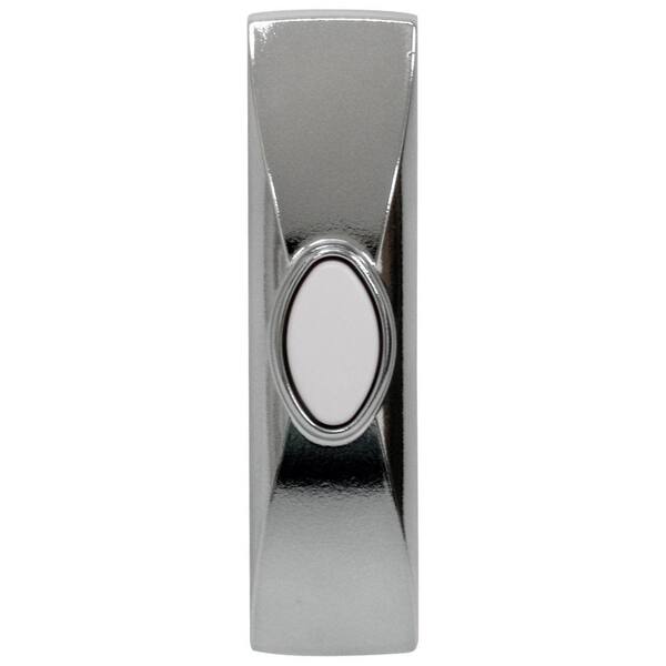 GE Direct Wire Push Button in Brushed Nickel finish
