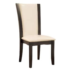 MANHATTAN Gray and White Contemporary Style Side Chair