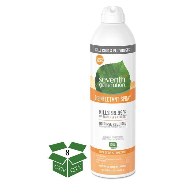 SEVENTH GENERATION 13.9 oz. Fresh Citrus/Thyme Disinfectant Aerosol