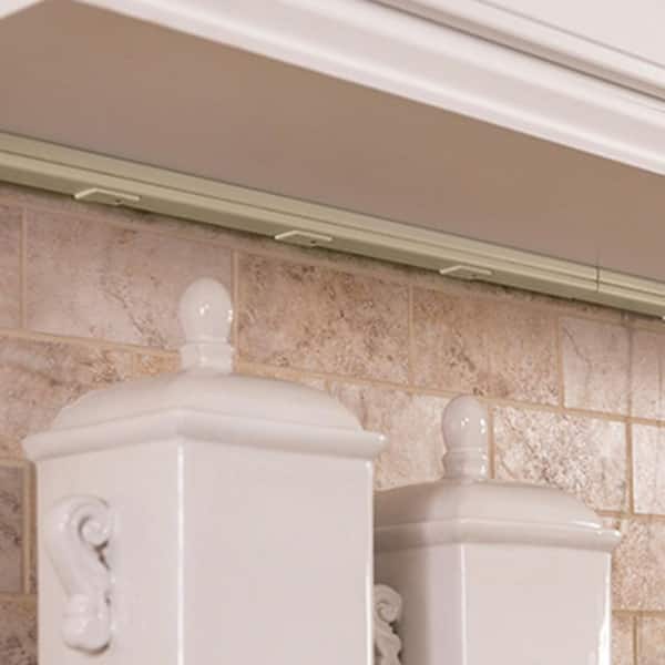 Wiremold Plugmold 3 ft. 6-Outlet Hardwire Electric Power Strip, Ivory