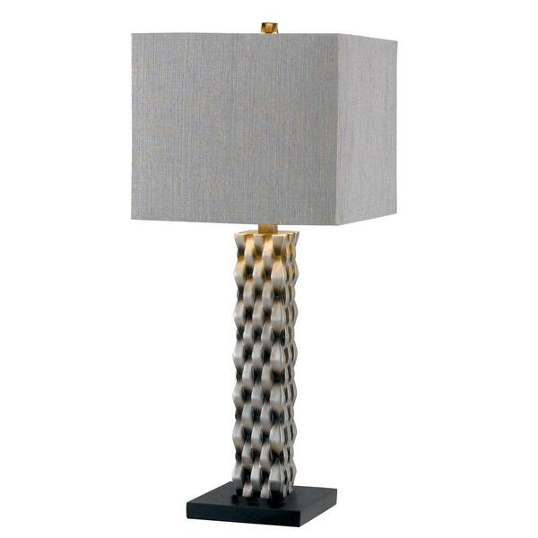 Kenroy Home Element 30 in. Aged Silver Table Lamp-DISCONTINUED