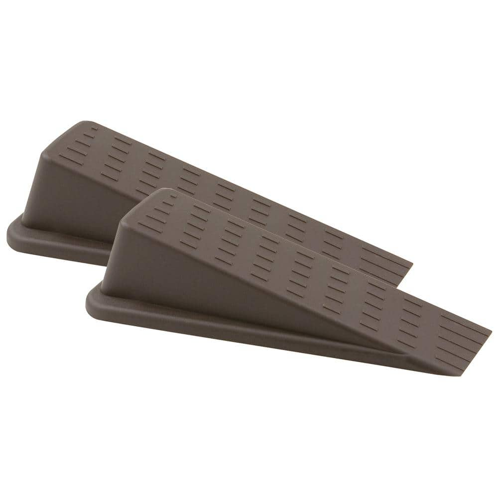 Everbilt Heavy-Duty Brown Rubber Door Stop (2-Pack) 4214244EV - The ...